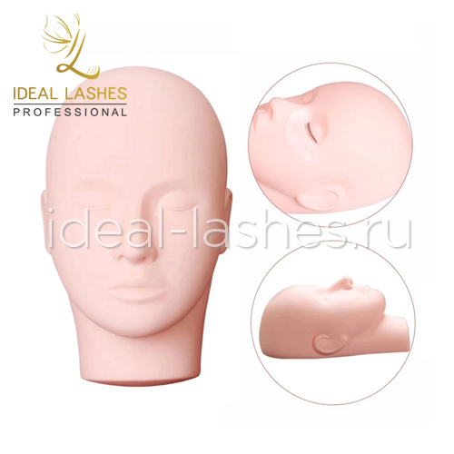 Картинка Голова-манекен для тренировки – купить по цене 1 950 руб. в Москве в магазине Ideal-Lashes